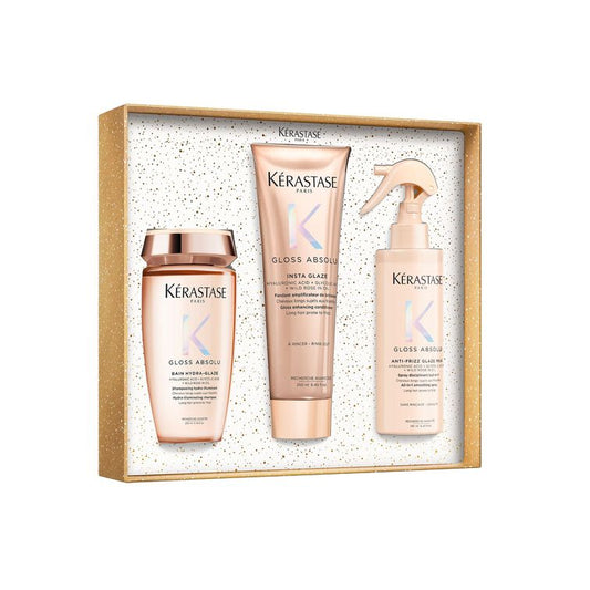 Kérastase Gloss Absolu Holiday Gift SET šventinis produktų rinkinys 250ml+ 250ml+ 150ml