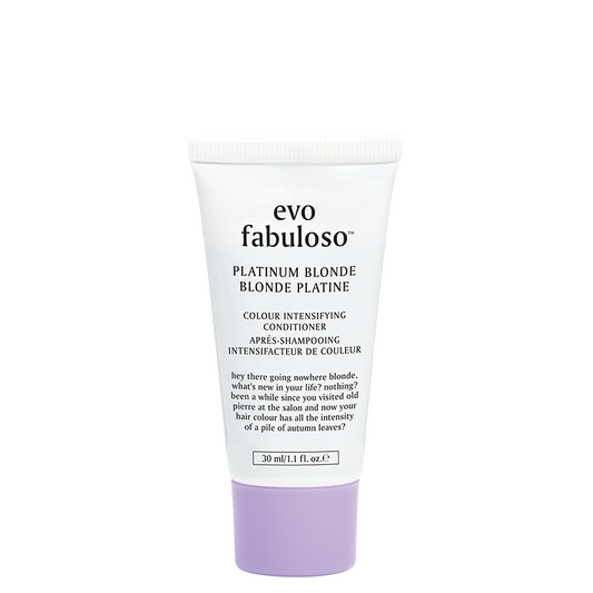 evo fabuloso platinum blonde mini spalvos palaikymo kondicionierius