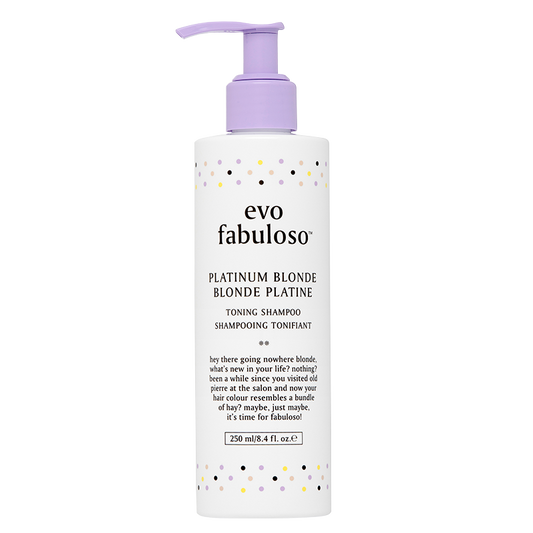 evo fabuloso platinum blonde tonavimo šampūnas