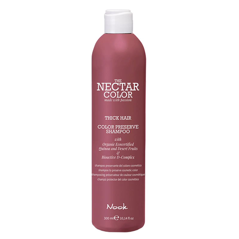 Nook nectar color šampūnas storiems plaukams