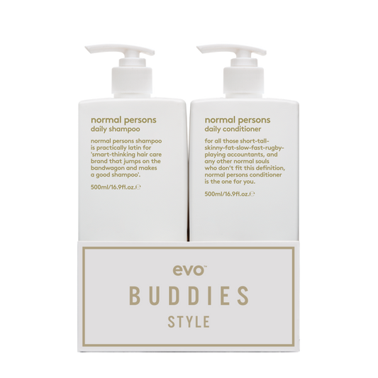 EVO BUDDIES STYLE: NORMAL PERSONS šampūnas + kondicionierius
