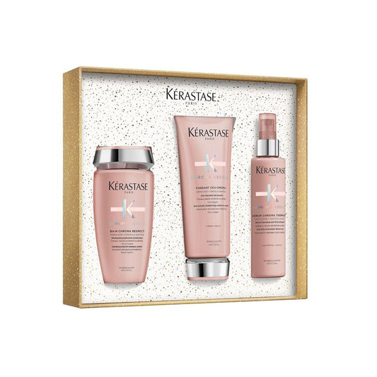 Kérastase Chroma Absolu Holiday Gift Set produktų rinkinys 250ml+ 200ml+ 150ml
