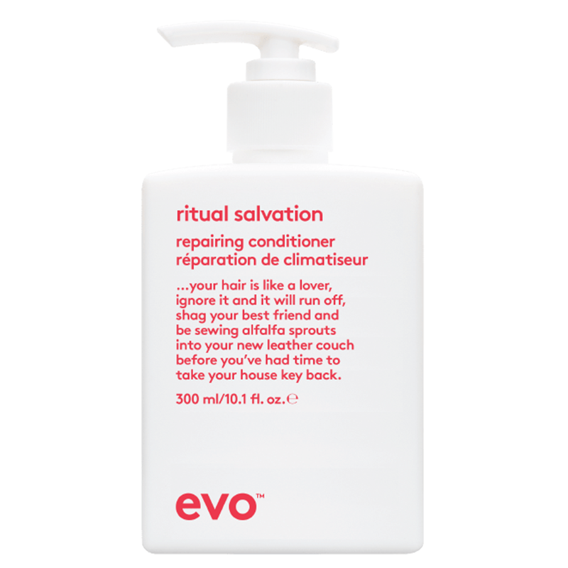 EVO MANE CONTENDER REPAIR: RITUAL SALVATION ŠAMPŪNAS + KONDICIONIERIUS + HAPPY CAMPERS + KOSMETINĖ