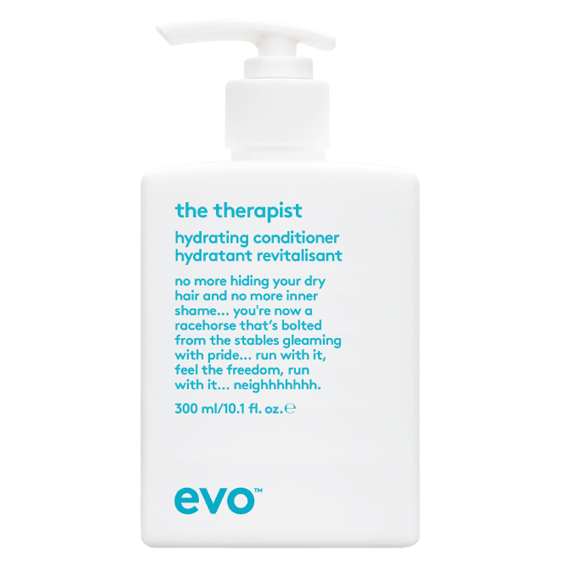 EVO MANE CONTENDER HYDRATE: THE THERAPIST ŠAMPŪNAS + KONDICIONIERIUS + KAUKĖ + KOSMETINĖ