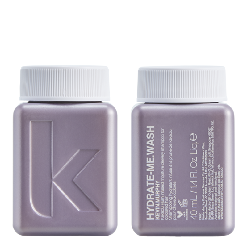 KEVIN.MURPHY HYDRATE-ME.WASH kelioninio dydžio drėkinamasis šampūnas dažytiems plaukams