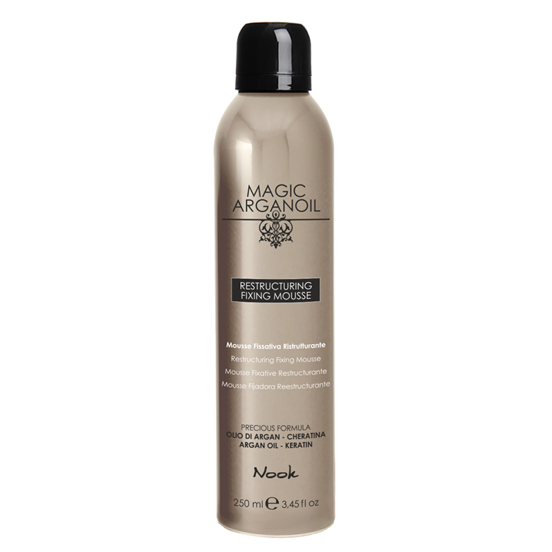 Nook magic arganoil RESTRUCTURING FIXING drėkinančios putos