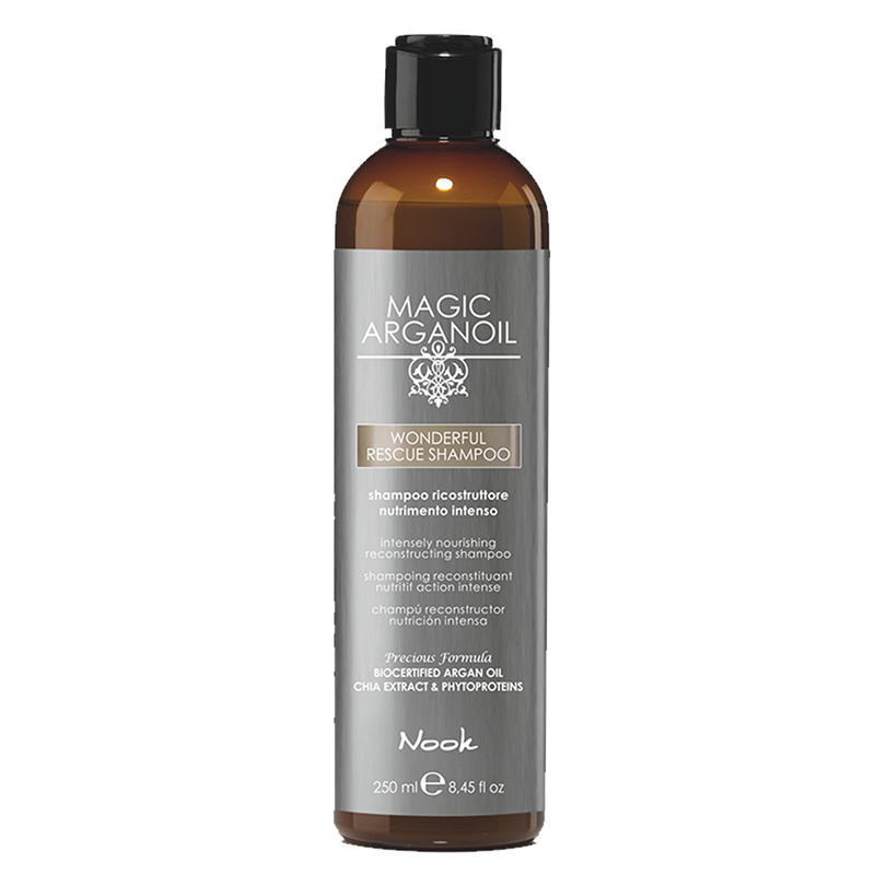 Nook magic arganoil WONDERFUL intensyviai maitinantis rekonstrukcinis šampūnas